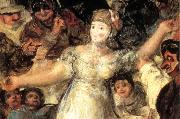 Francisco Goya, Details of The Burial of the Sardine